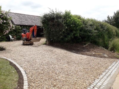 New Gravel Driveway in Cirencester